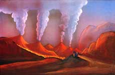 La grande bocca del Vesuvio