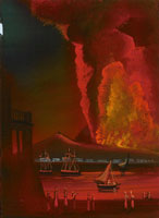 Eruzione notturna del Vesuvio 1794 - Hamilton